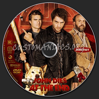 John Dies at the End dvd label