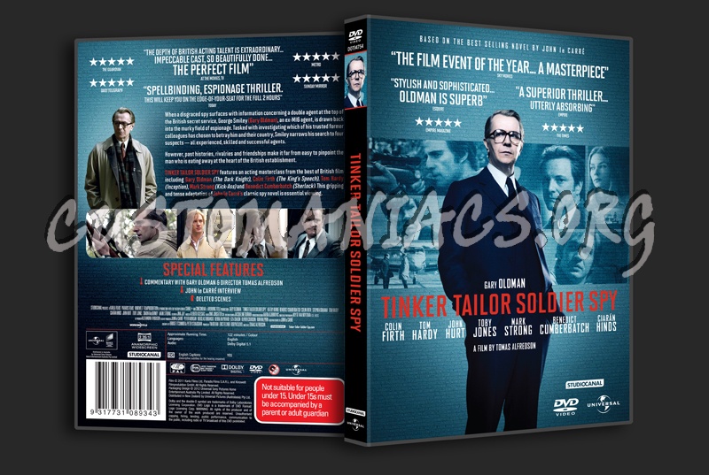 Tinker Tailor Soldier Spy dvd cover