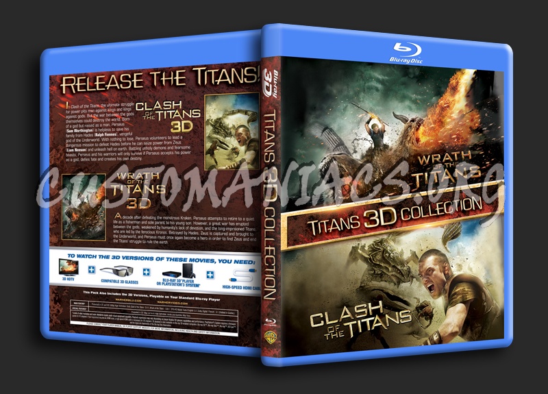 Clash of the Titans 3D [Blu-ray 3D + Blu-ray] DVD