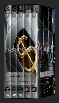 Leverage 1 -5 Collection dvd cover