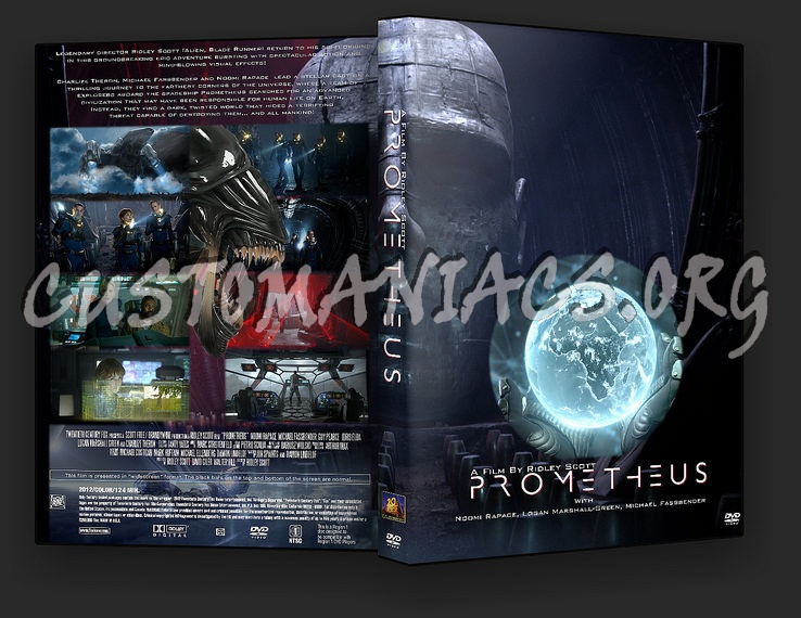 Prometheus dvd cover