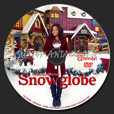 Snowglobe dvd label