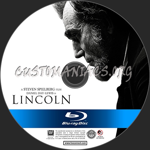 Lincoln blu-ray label