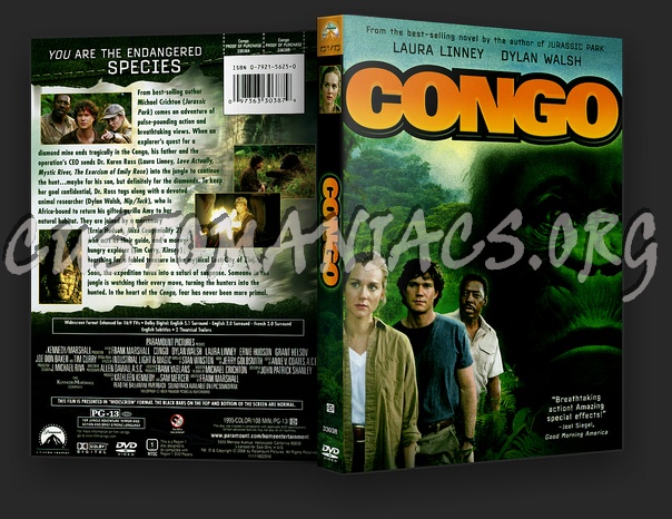 Congo dvd cover