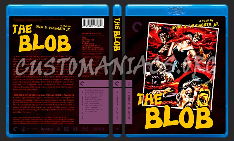 091 - The Blob blu-ray cover