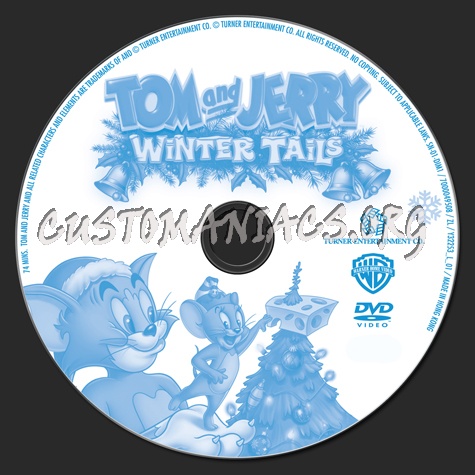 Tom and Jerry Winter Tails dvd label