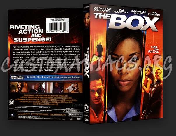 The Box dvd cover