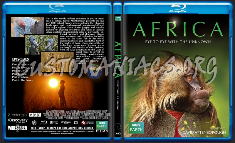 David Attenborough's Africa dvd cover