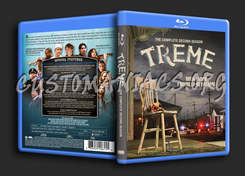 Treme Season 2 blu-ray cover