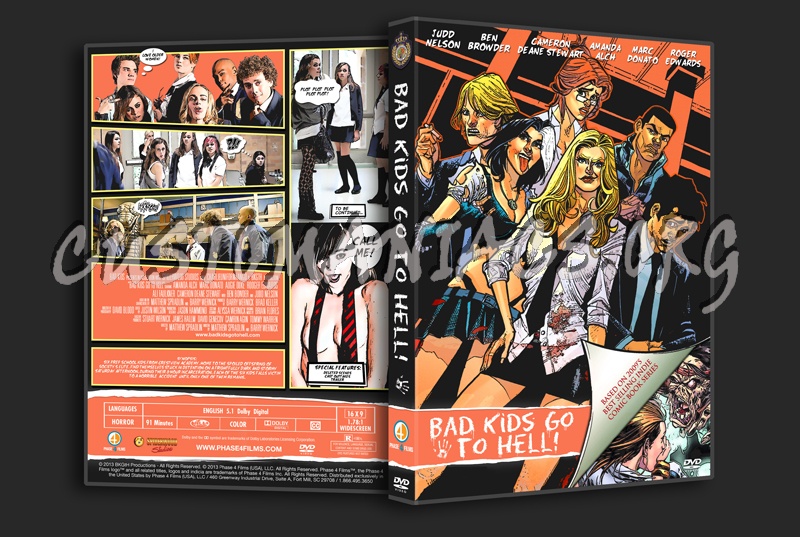 Bad Kids Go to Hell dvd cover