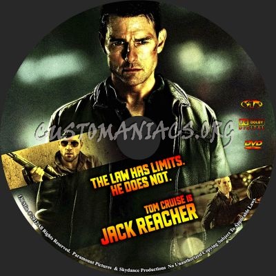 Jack Reacher dvd label - DVD Covers & Labels by Customaniacs, id ...