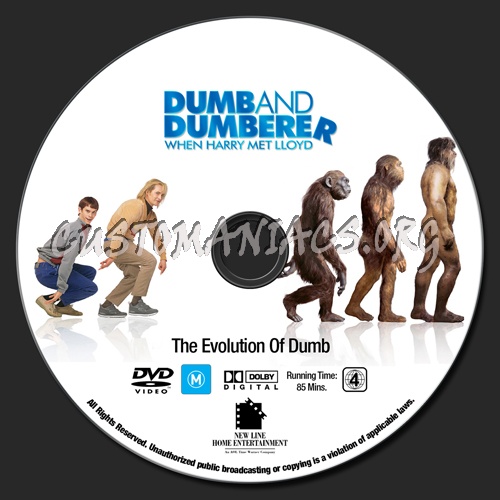 Dumb & Dumberer dvd label