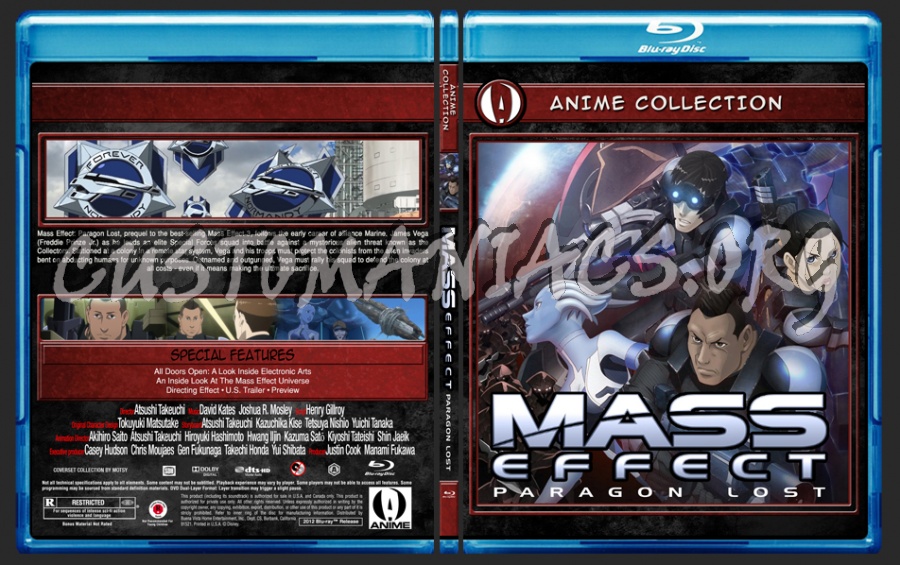 Anime Collection Mass Effect Paragon Lost 