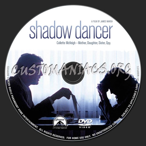 Shadow Dancer dvd label