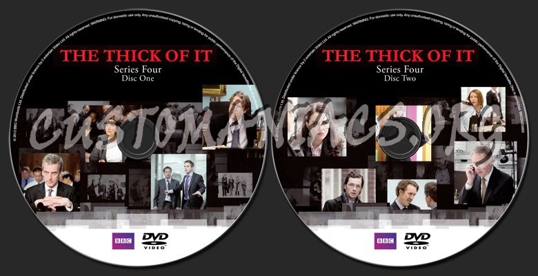 The Thick of It: Series 4 dvd label