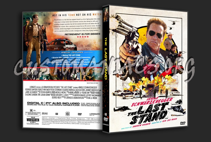 The Last Stand dvd cover