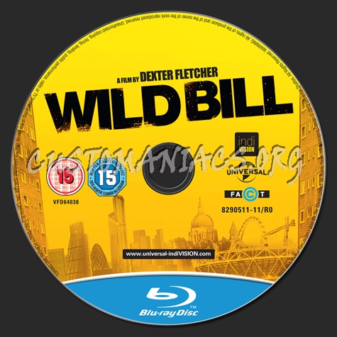 Wild Bill blu-ray label