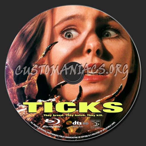 Ticks blu-ray label