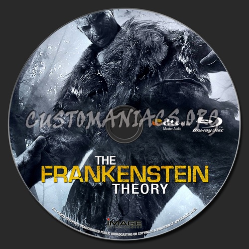 The Frankenstein Theory blu-ray label