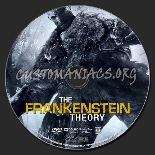 The Frankenstein Theory dvd label