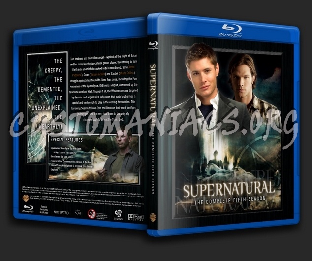 Supernatural - Season 5 blu-ray cover