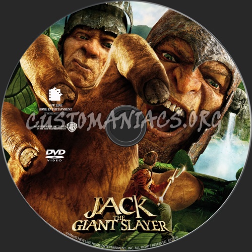 Jack The Giant Slayer dvd label