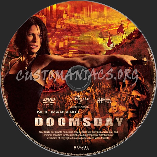 Doomsday dvd label