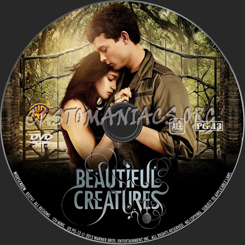 Beautiful Creatures dvd label