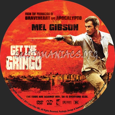 Get The Gringo dvd label