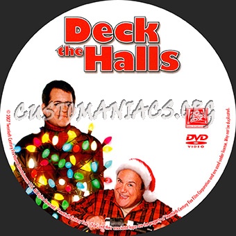 Deck The Halls dvd label