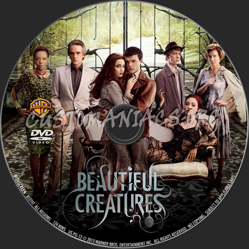 Beautiful Creatures dvd label