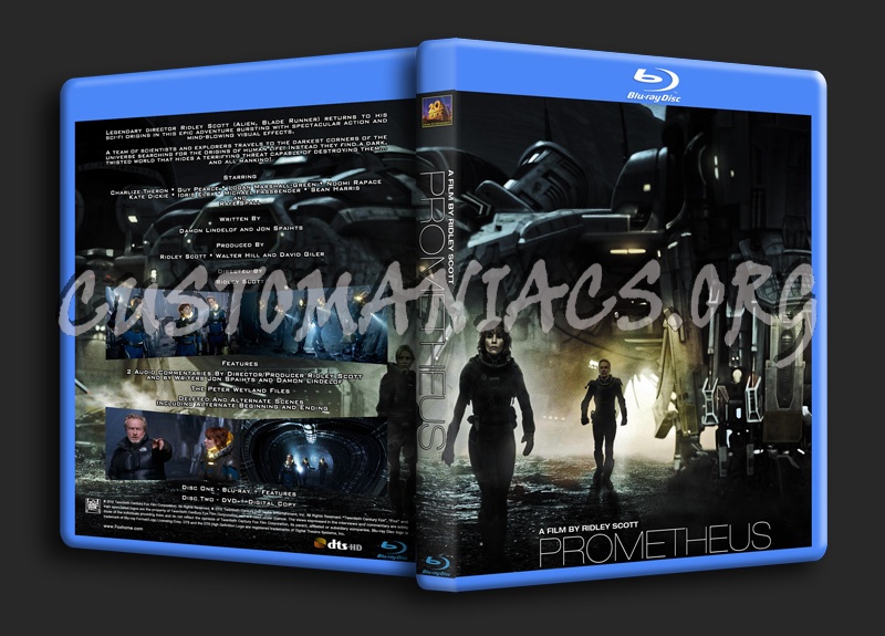 Prometheus blu-ray cover