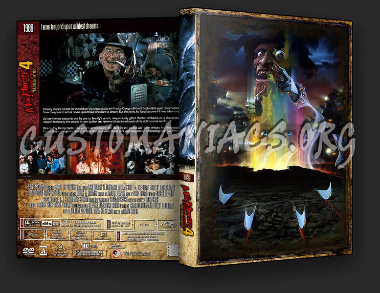 A Nightmare on Elm Street 4: The Dream Master dvd cover