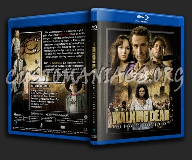 The Walking Dead - Season 1 blu-ray cover