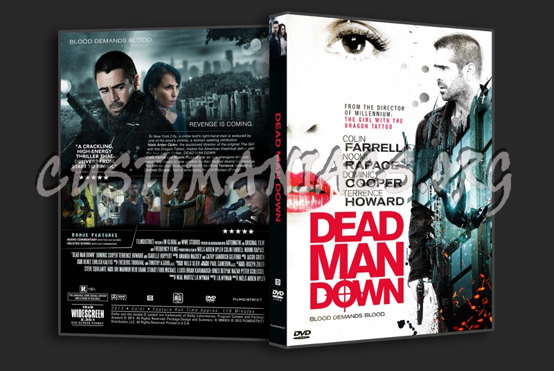 Dead Man Down dvd cover