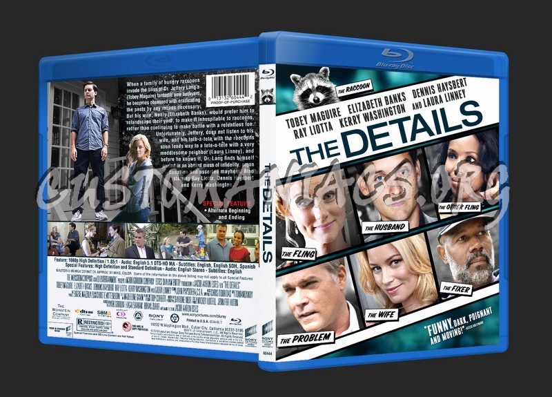 The Details blu-ray cover