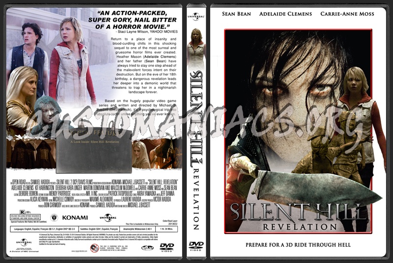 Silent Hill Revelation dvd cover