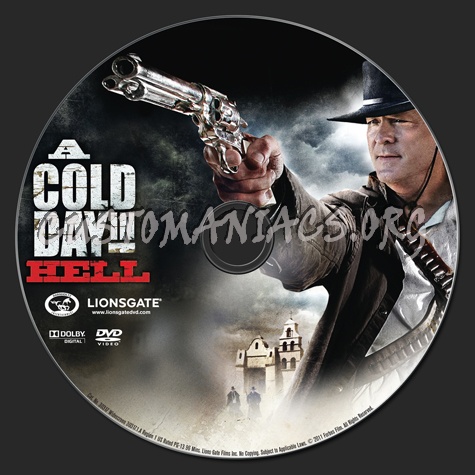 A Cold Day in Hell dvd label