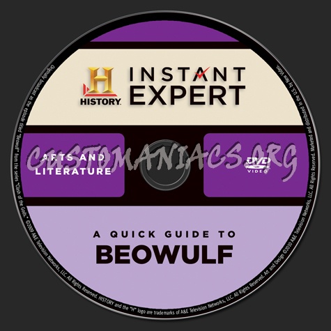 A Quick Guide to Beowulf dvd label