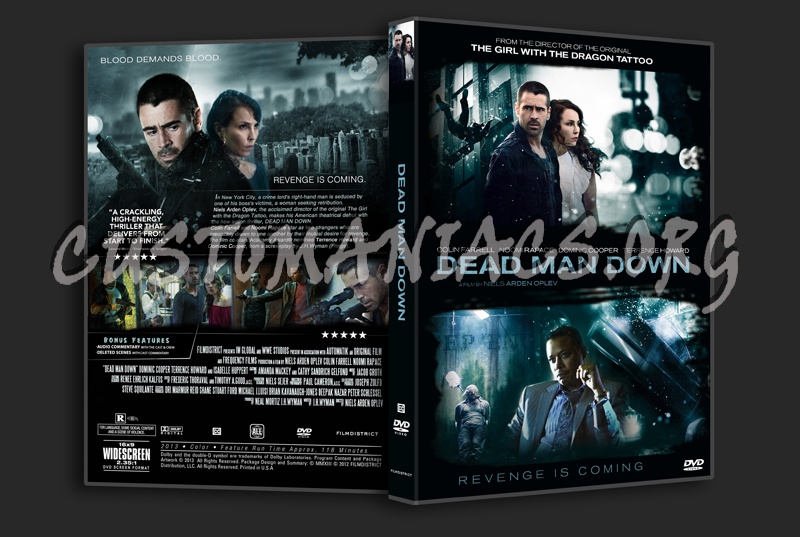 Dead Man Down dvd cover