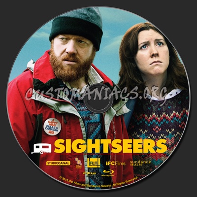 Sightseers blu-ray label