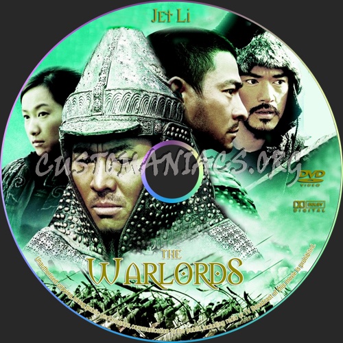 The Warlords dvd label