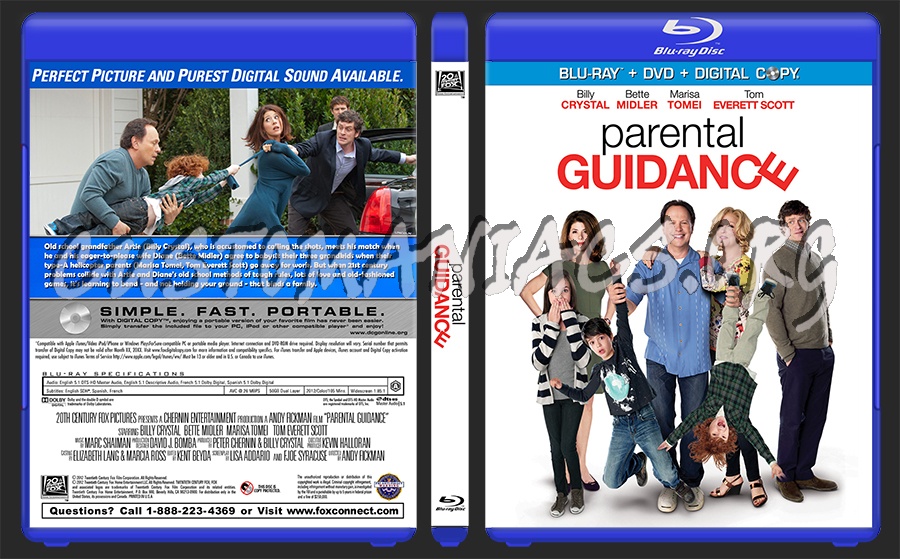 Parental Guidance blu-ray cover