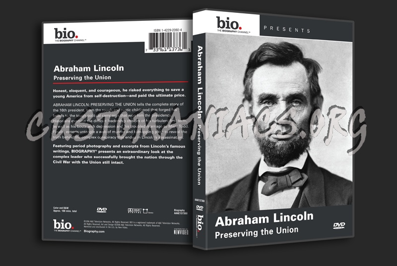 Abraham Lincoln: Preserving the Union dvd cover