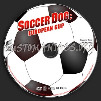 Soccer Dog: European Cup dvd label