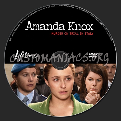 Amanda Knox Murder on Trial in Italy dvd label