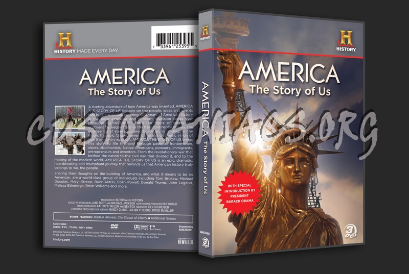 America The Story of Us dvd cover