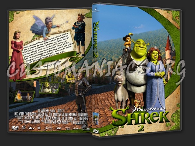 Shrek 2 ( The Animation Collection ) dvd cover