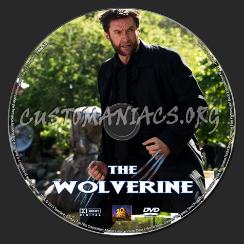 The Wolverine dvd label