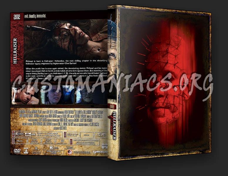 Hellraiser: Hellseeker dvd cover